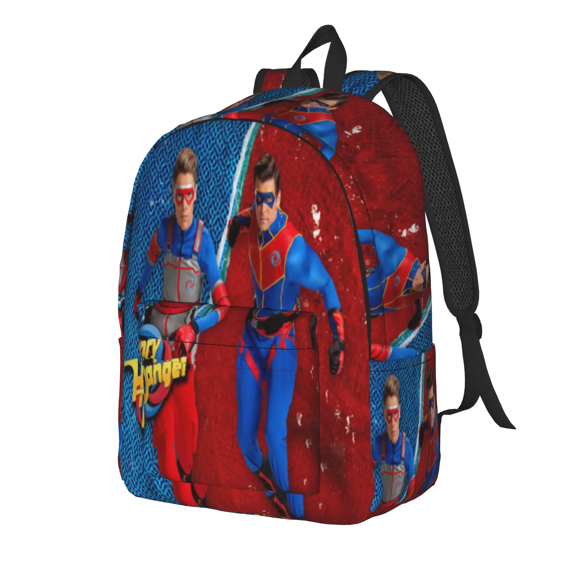 Captain Henry And Kid Danger  Backpack for Men Women Teenage Student Work Daypack  Laptop Computer Shoulder Bag Gift