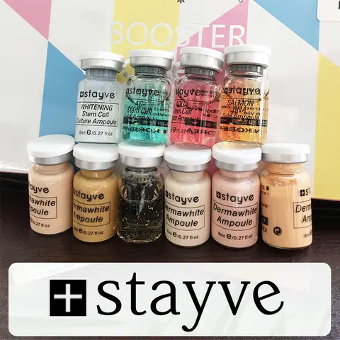 한국 오리지널 Stayve 8ml BB 크림 글로우 페이셜 나이아신아마이드 파운데이션 천연 모이스춰라이징 스킨 케어 뷰티