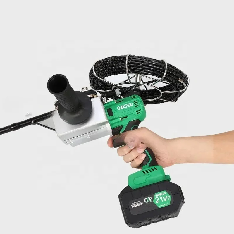 21V 20V Power Tool Cordless Lithium Battery Electric Stringing Machine Wire Fish Tape Cable Pulling Puller Tools