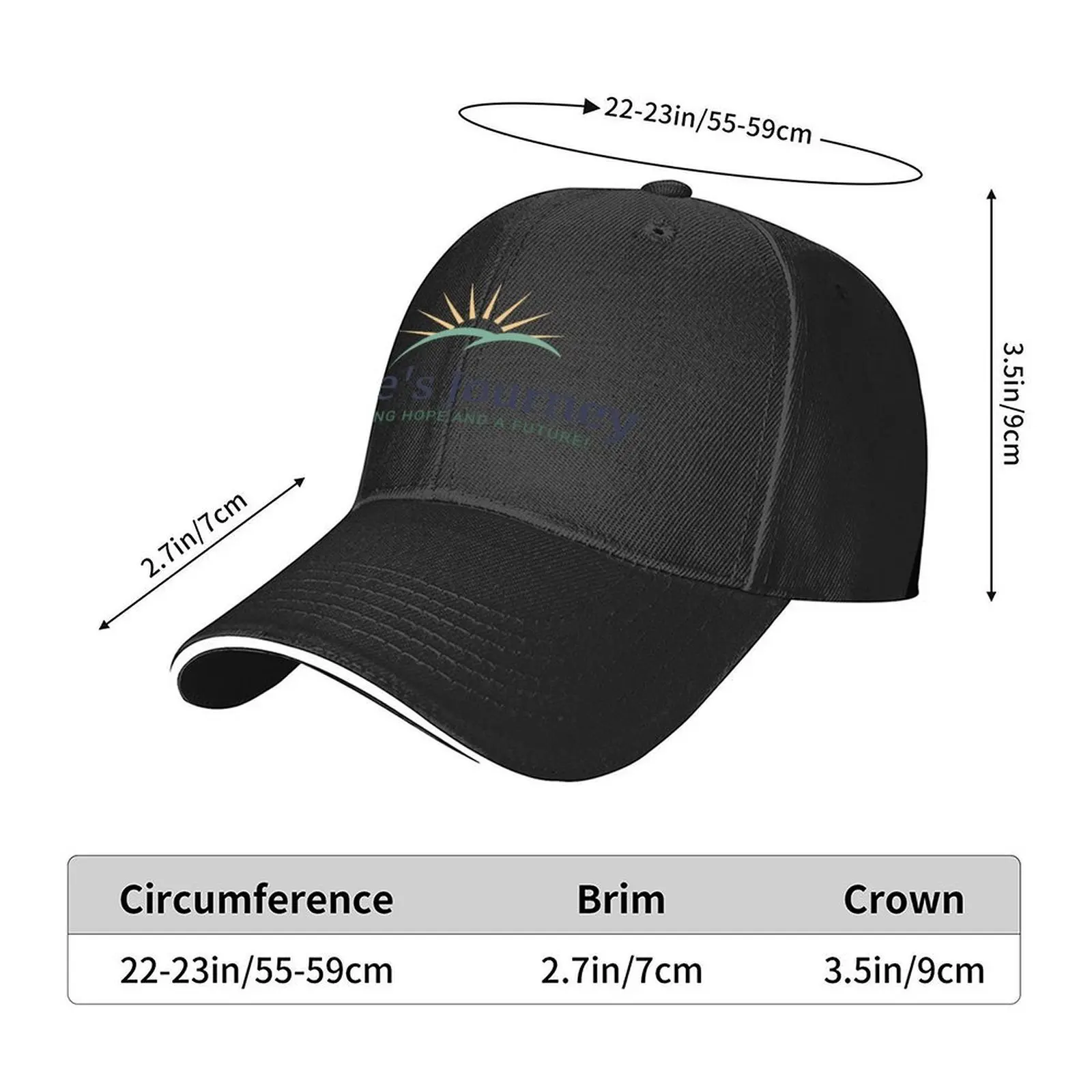 Cate's Journey Baseball Cap Beach Bag western Hat funny hat Trucker Cap Golf Women Men's