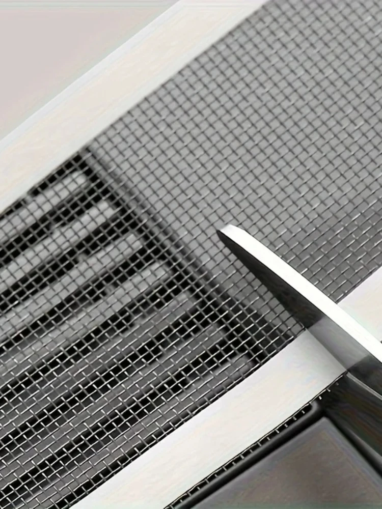Self‑Adhesive Window Screen Repair Tape Fiberglass Mesh Screen Patch Waterproof Anti‑Mosquito Net Repair Sticker for Window Door