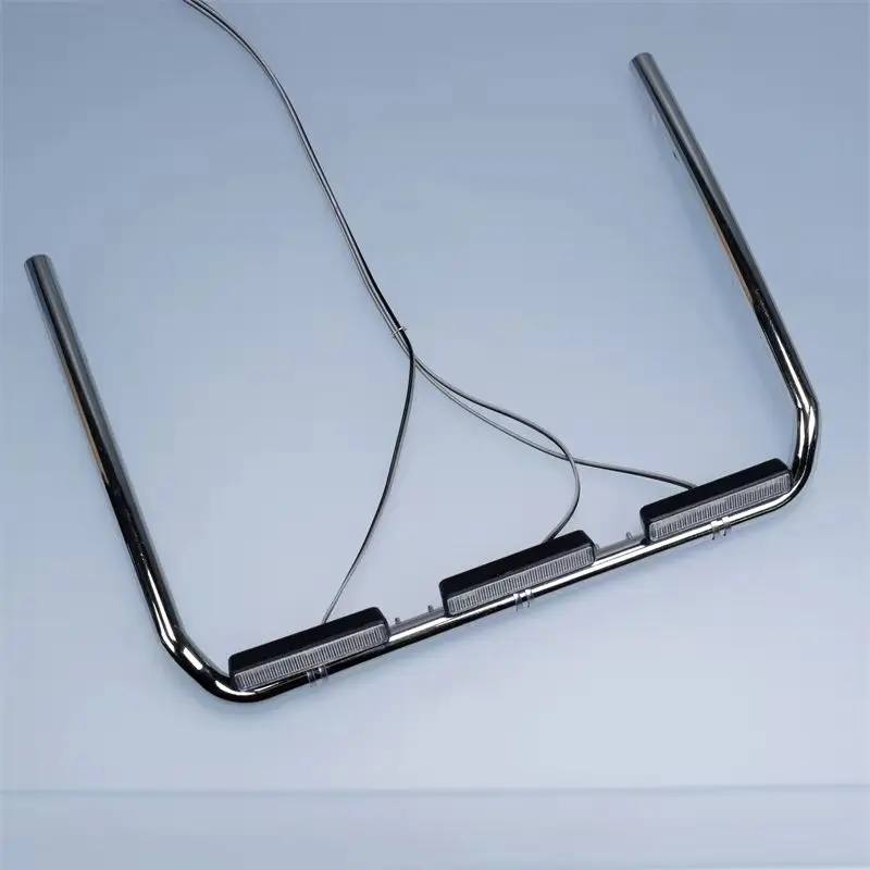 

Обновленный прямоугольный прожектор на крыше, светодиодный светильник CFD-C30 для 1/14 Tamiya RC Scania770S, прицеп, трактор, сделай сам, автомобильные аксессуары, модель