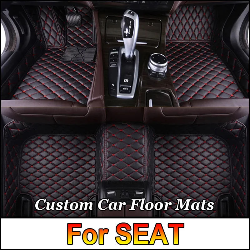 Car Floor Mats For SEAT Ateca Arona ibiza Leon Toledo Leon ST CUPRA Alhambra Exeo Car Accessories 2022 2023