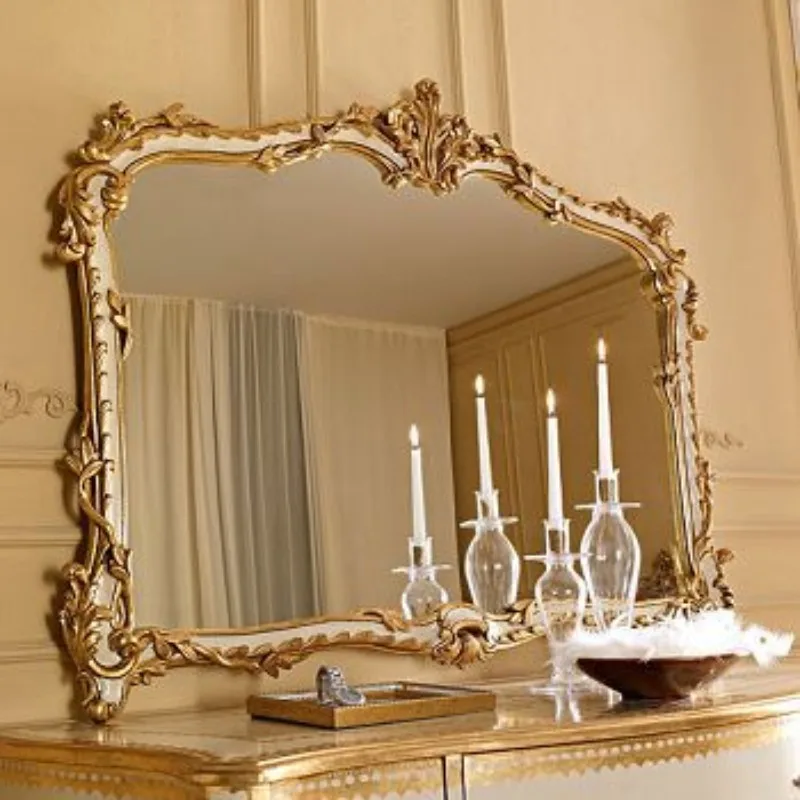 

Neoclassical style mystery decorative vanity mirror