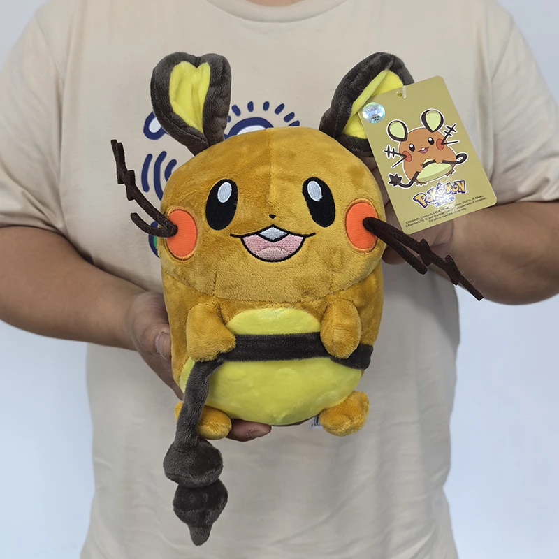 

25 см Dedenne Pokemon плюшевая игрушка натуральная мягкая кукла для детей подарок аниме мышь кукла Pokemon