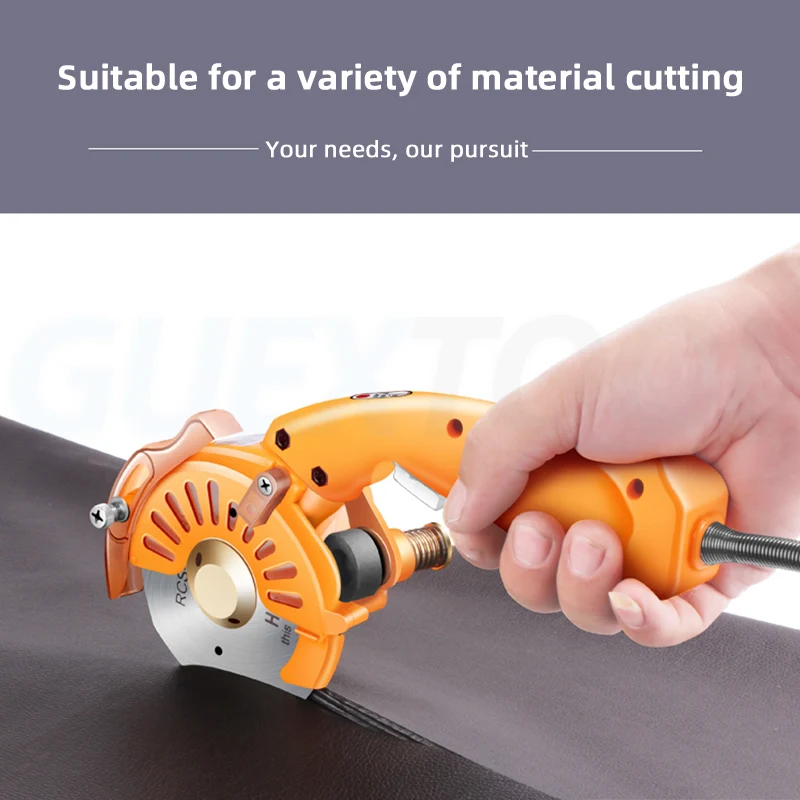 Type Electric Round Knife Cutting Machine Electric Shear Cutting Machine Cloth Cutting machine Mechanical Electrical Scissor 100