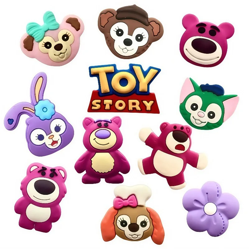 mix-shoe-charms-diy-toy-story-strawberry-bear-pvc-shoes-charms-slippers-buckle-decorations-fit-boys-kids-birthday-xmas-gifts