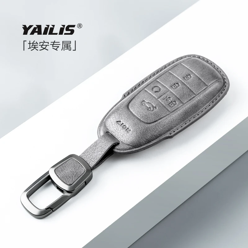 Fit For GAC AION Y S Plus V S Mei 580 LX Car Key Card Holder Smart Card Case Suede Protective Shell 4
