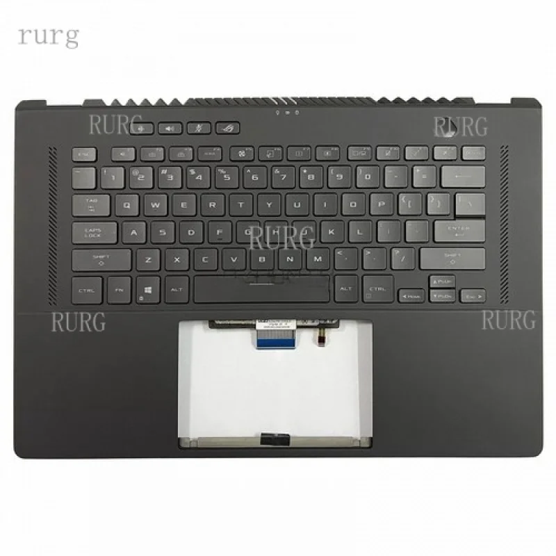 

L For ASUS ROG Zephyrus GA503Q GU603H Palmrest Colorful Backlit Keyboard Cover