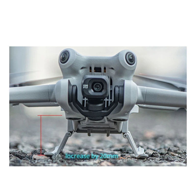 For DJI Mini4pro Drone Booster Kickstand DJI Replacement Portable Multifunctional Convenient Folding Landing Gear