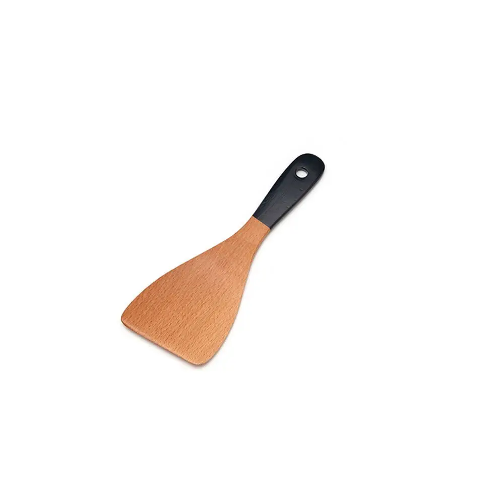 

Reusable Natural Wood Cookware Tableware Rice Colander Kitchen Tool Soup Ladle Spatula Rice Scoop Strainer Spoon