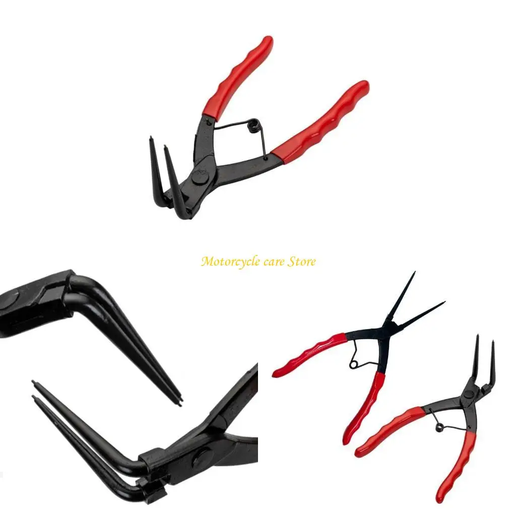 

U75F Rings Pliers Motorbike Removal Tool Clamps for Tight Space Ergonomic Handle