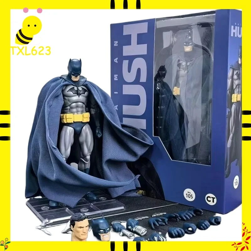 

Коллекционная подвижная фигурка Mafex 105 Бэтмен (синий) 16 см, версия Hush (комикс), от CT Factory DC, для фанатов