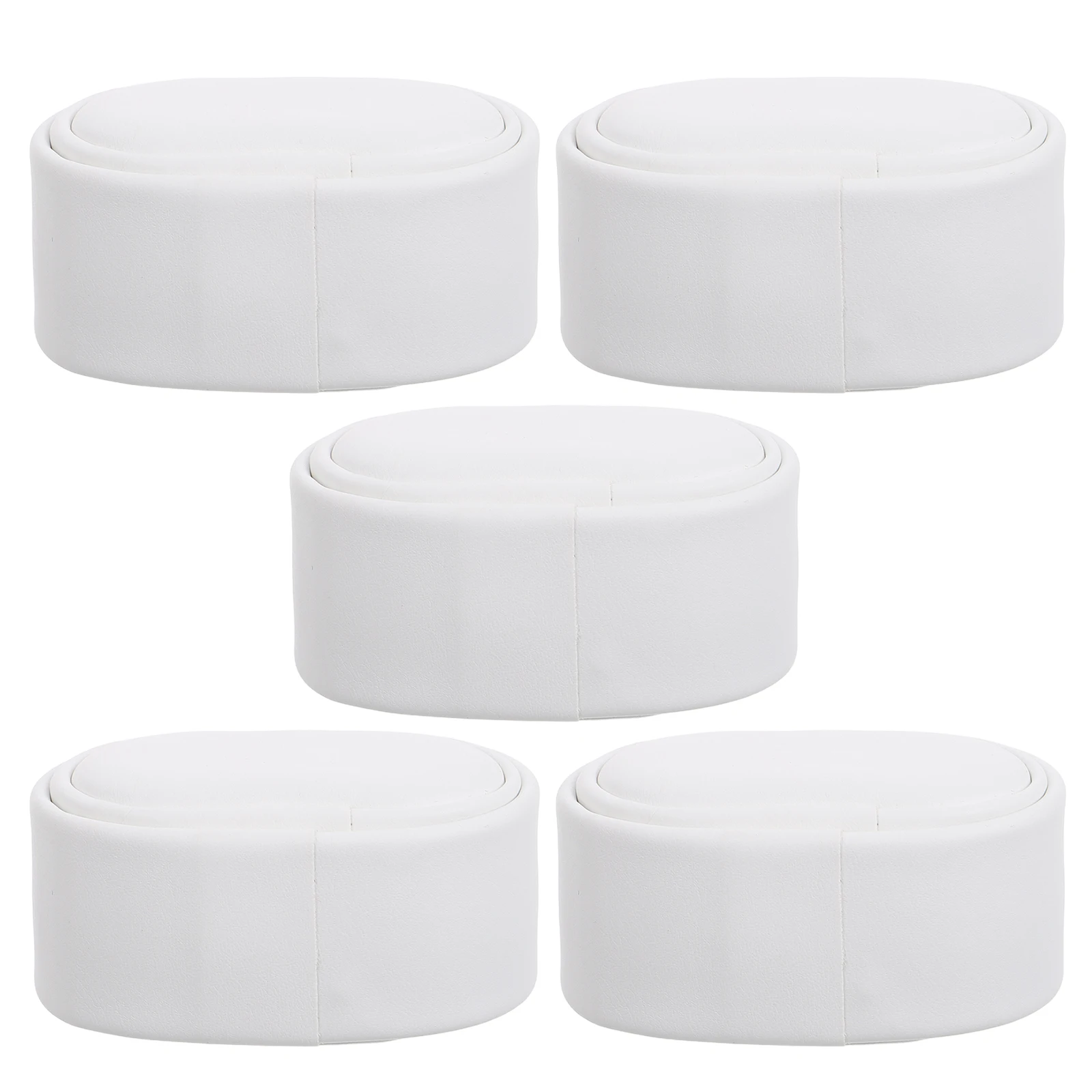 

5 Pcs Small Pillow along with Watch Display Box White Cotton Case Cushion