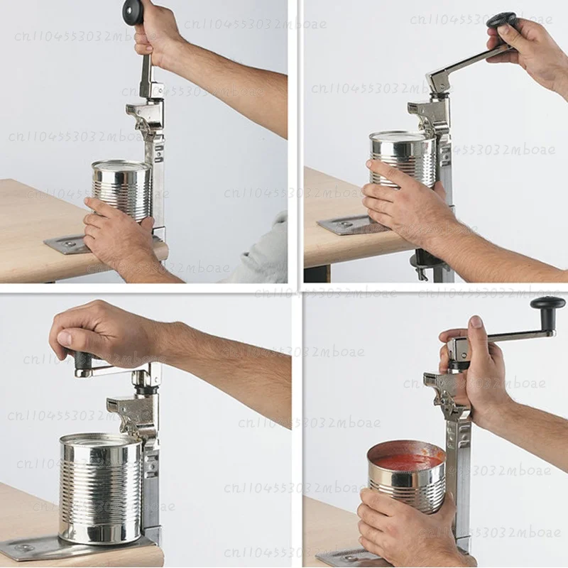 Industrial Manual Can Opener for Kitchen and Restaurant Use Cast Iron, Stainless Steel Hand Factory Cheap Price Can Opener