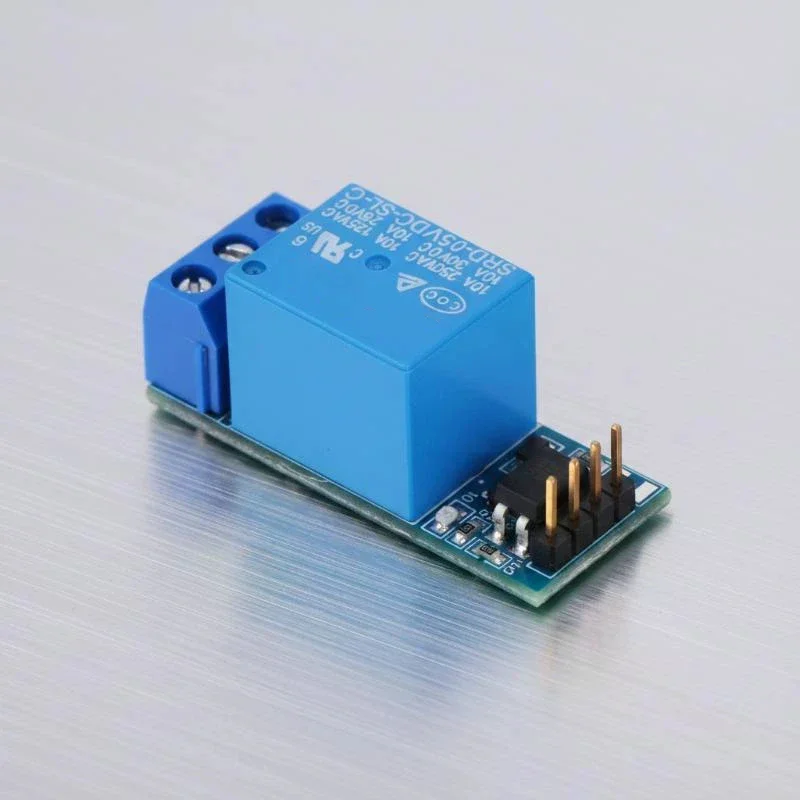 1 Channel Relay Module With Optocoupler Isolation 5V/12V Level Trigger Relay Board For Microcontroller Regulation