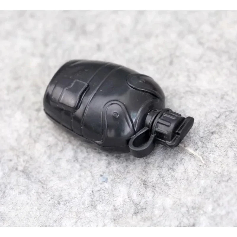 1/6 skala 4 teile/satz Mini Schwarz Teekanne Kunststoff Wasserkocher Flasche Szene Zubehör Modell für 12'' Action-figuren Puppe spielzeug