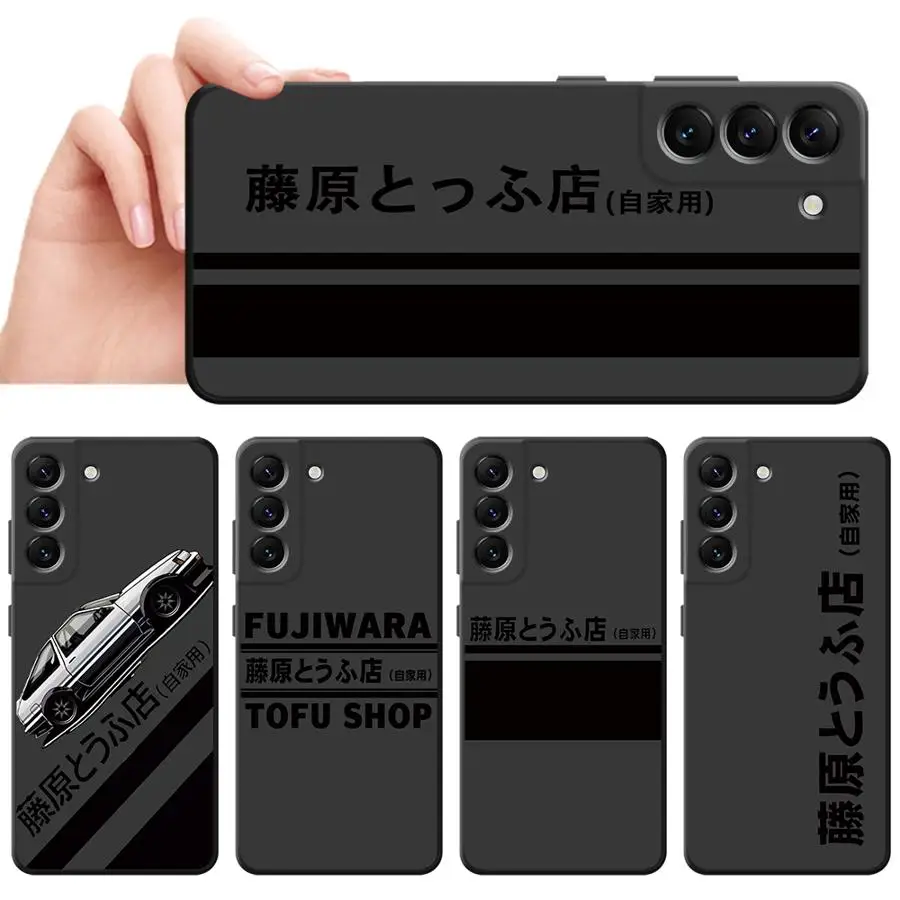 Anime Initial D AE86 Phone Case for Samsung Galaxy A51 A52 A52s A55 A71 A72 A21s A53 A54 A31 A41 A16 A50 A70s Cover