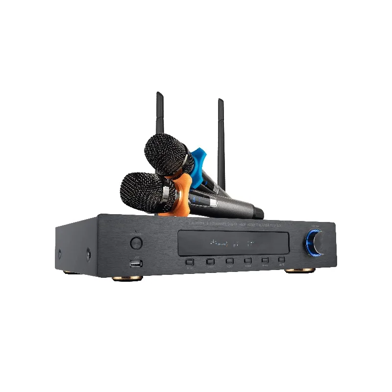 5.1 Channel Cinema Sound System, 2 Inch Speaker, Surround Stereo, Full Karaoke Entertainment Equipment