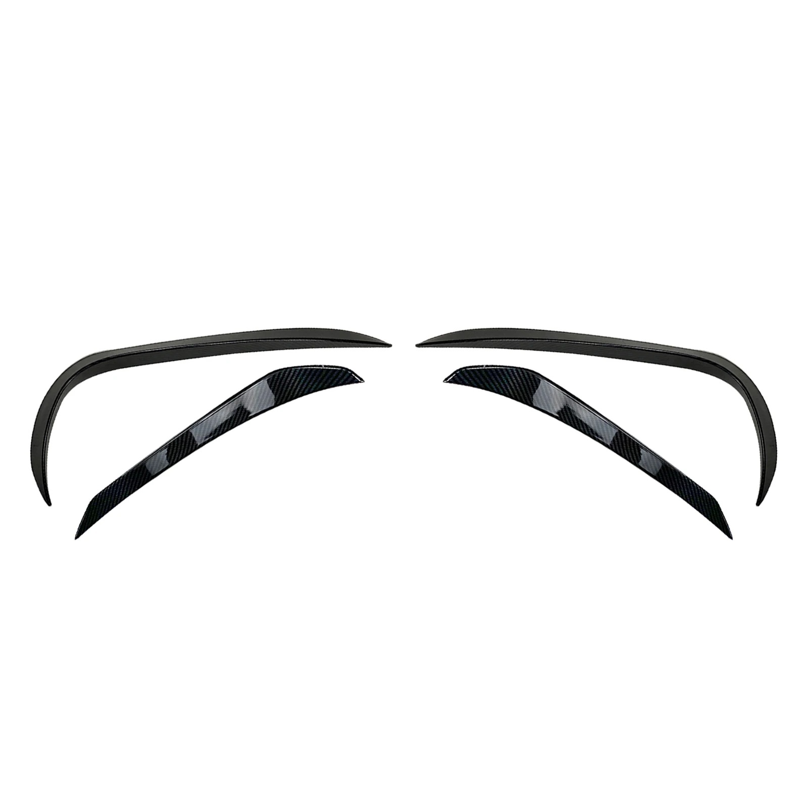 For Mercedes Benz GLB Class X247 GLB220 GLB200 GLB180 2020-2021 Front Bumper Side Air Vent Canard Fog Light Intake Cover Trims