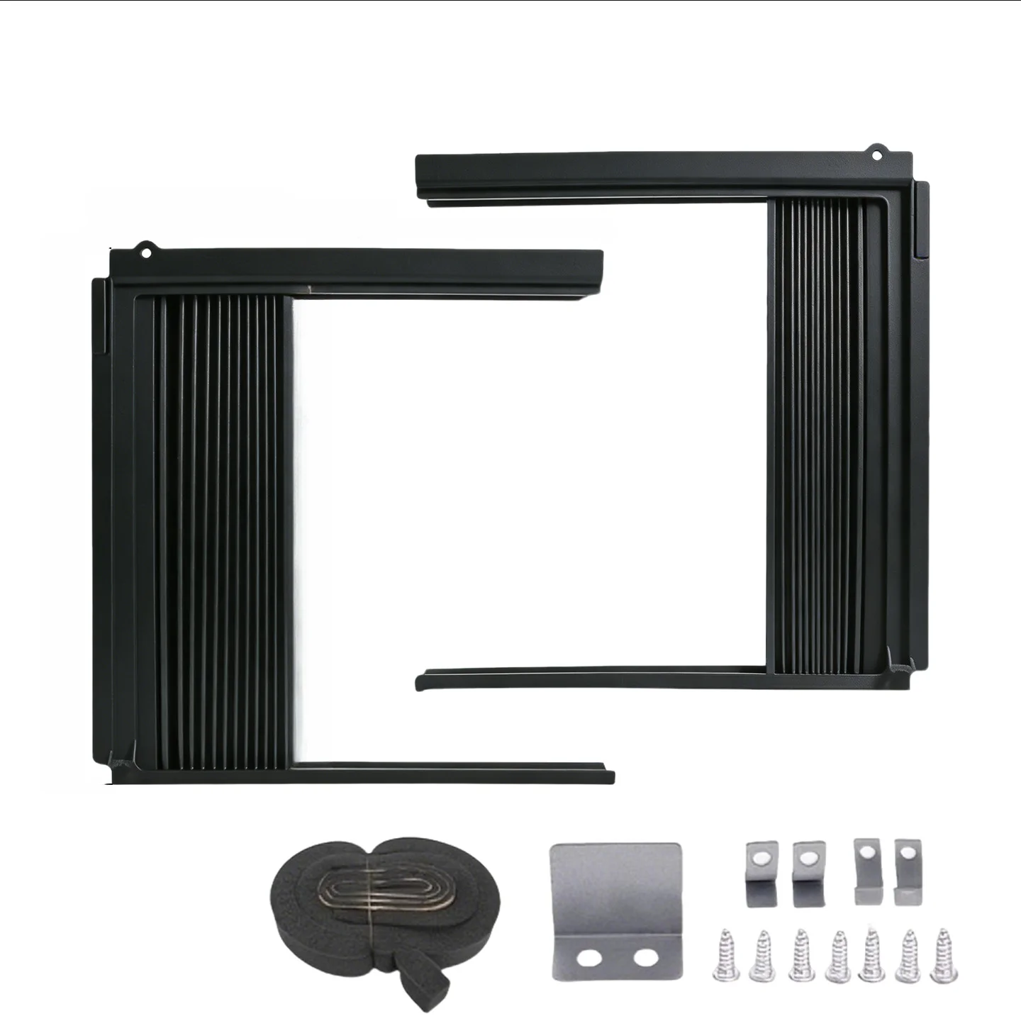 air-conditioner-for-window-baffle-with-louvered-pvc-abs-construction-for-portable-ac-and-for-window-mounted-ac-compatibility