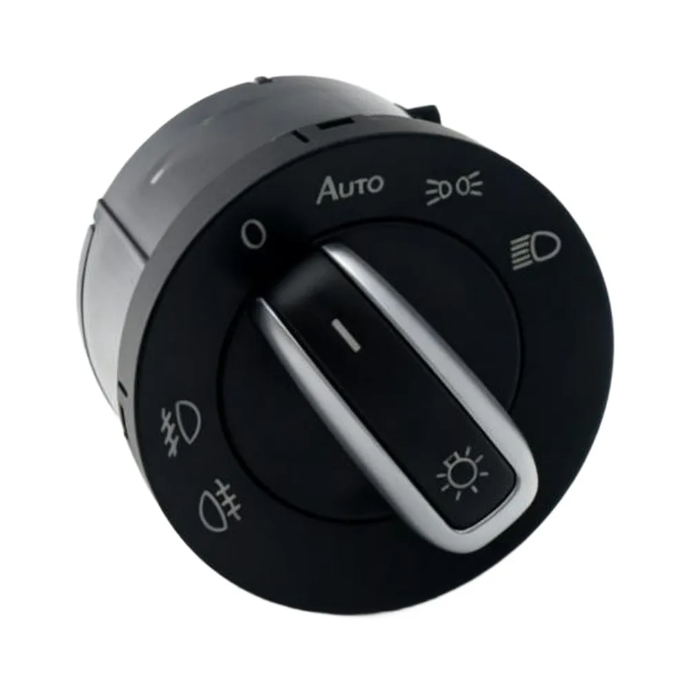 Auto Lighting Control Headlight Switch For Daily Driving Black Replacement Fog Light Switch Reliable Connection