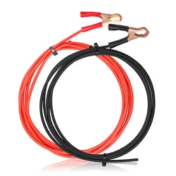 BOGUANG Solar Cable with Alligator clips 1sets Red/Black for Rechargeable Battery 12V solar panel solar cell solar module