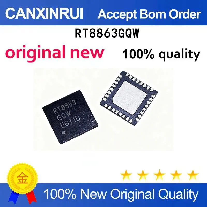 (5-100 Pieces) Brand new original RT8863GQW RT8863 QFN spot chip IC