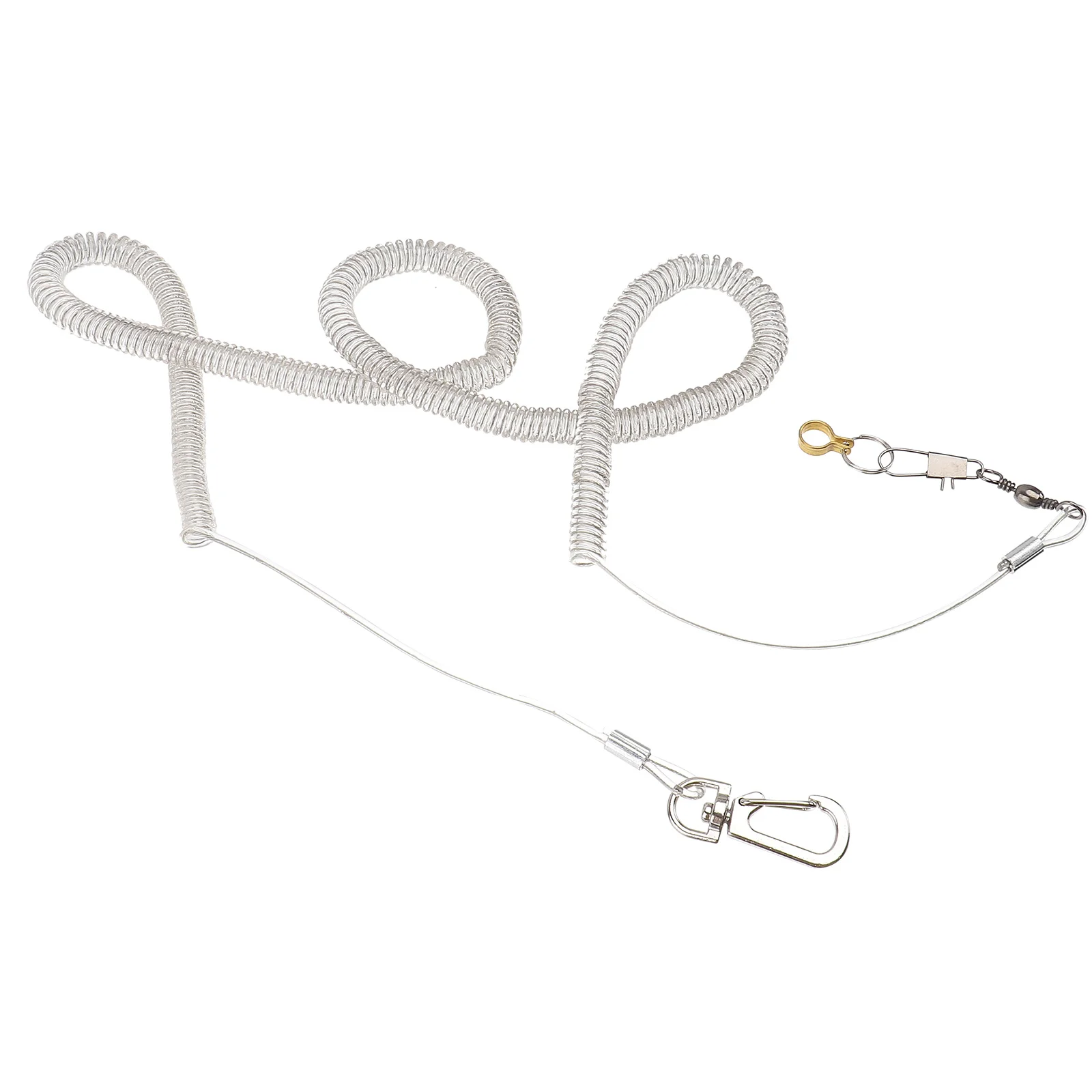 

1Pcs Parrot Flying Rope Silver Bite Proof Durable Bird Training Harness Foot Ring Parrot Pet Training Anklet Outdoor Flying