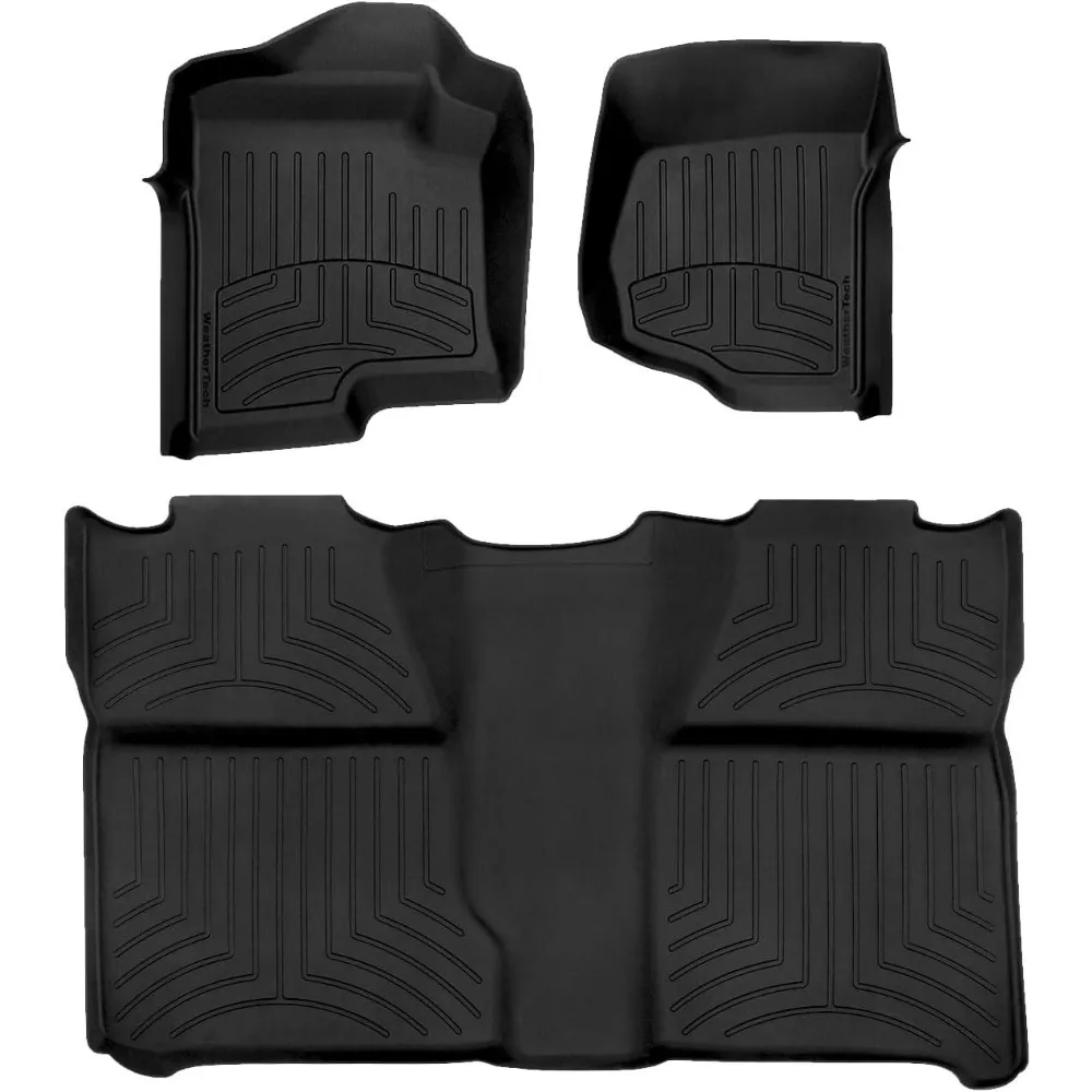 

FloorLiner HP Custom Fit Floor Mats for Sierra 1500, 2500HD/3500HD, Silverado 1500, 2500HD/3500HD, Crew Cab- 1st & 2nd Row (440