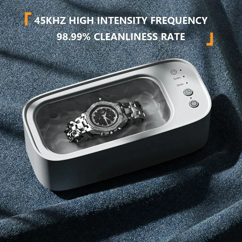 High vibration ultrasonic Glasses Ultrasonic vibrator household appliances Watch Cleaning machine