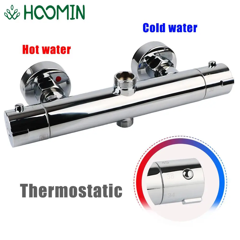 

Shower Faucet Valvola Termostatica New Arrival High Quality Bathroom Thermostatic Mixer Valve Inelligent Bathtub Mixer