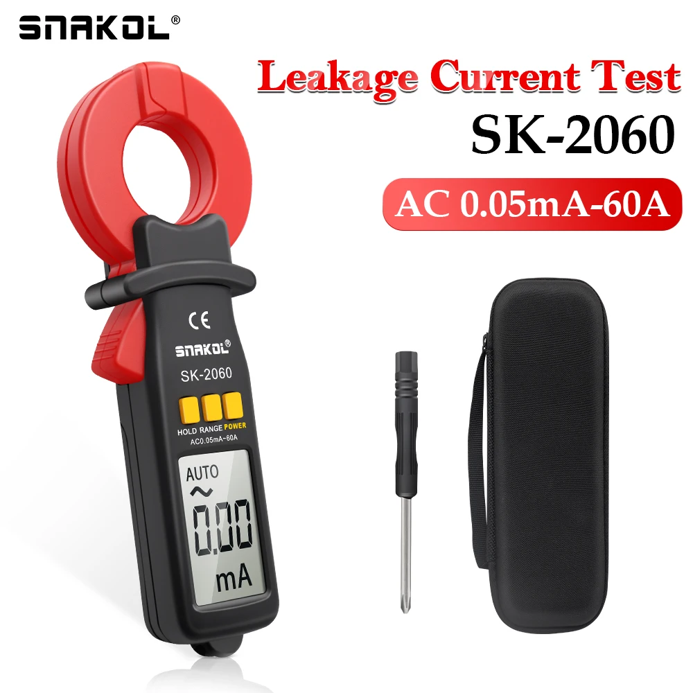 Precisão Profissional Digital Clamp Meter Corrente ac Detectar Tester Alicerça Amperímetro Ferramentas de Eletrodomésticos 0.05ma a 60a Alta
