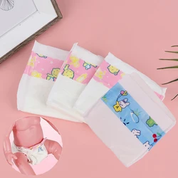 Accesorios de ropa para muñecas, pañal con estampado de animales bonitos para muñeca americana de 18 pulgadas y muñeca Reborn de 43cm, juguetes para niñas de nuestra generación