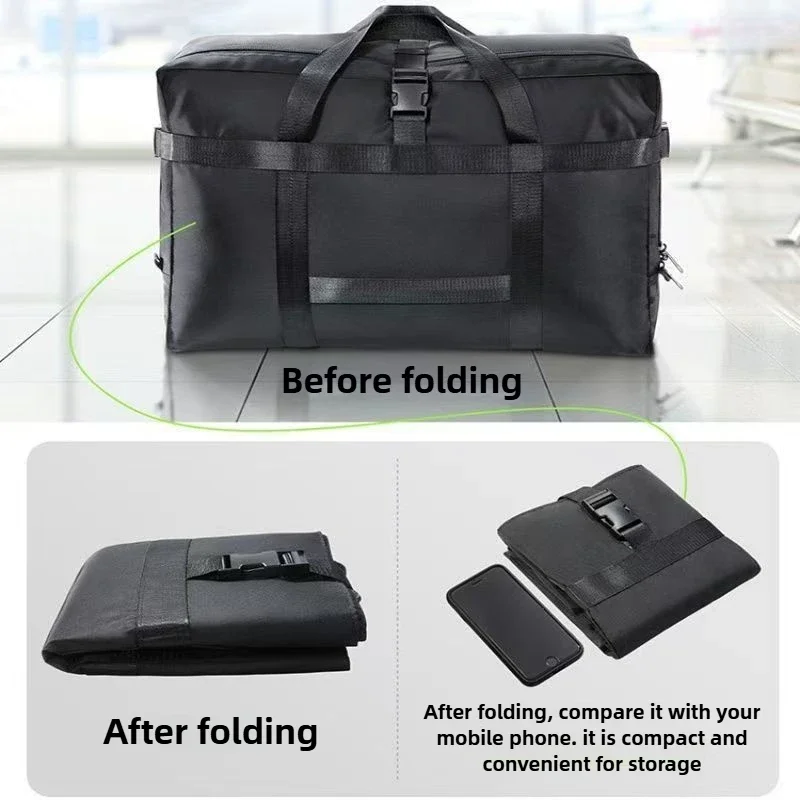 Extra Large Travel Duffle Bags Foldable Oxford Moving Tote Airline Checked Luggage Waterproof Storage Water Resistant Heavy Duty - Image 6