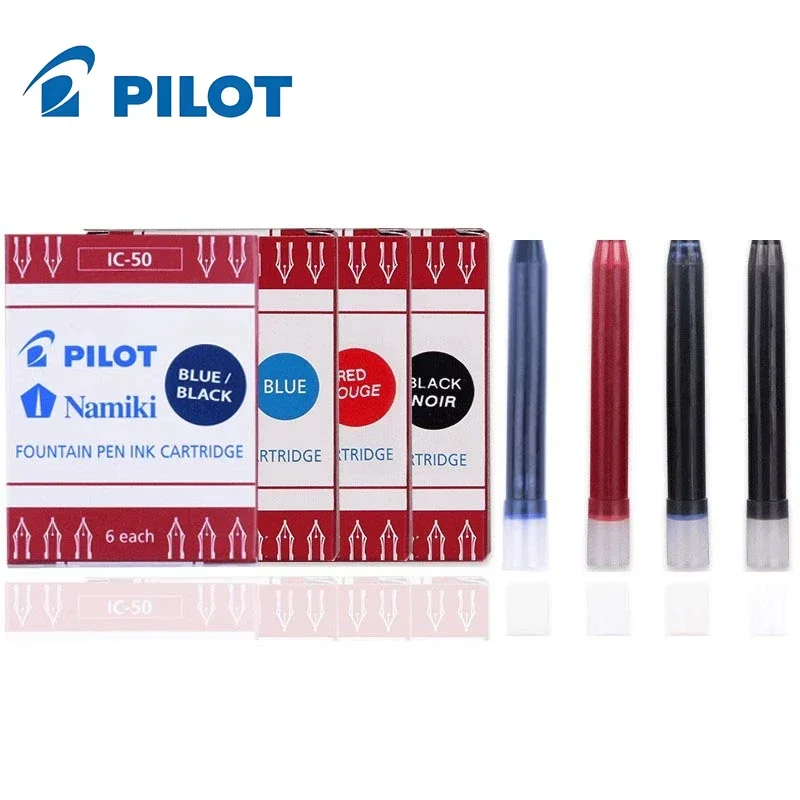 

Original Pilot IC-50 IC50 color ink ink cartridges FP-50r 78g blue black red 4 colors