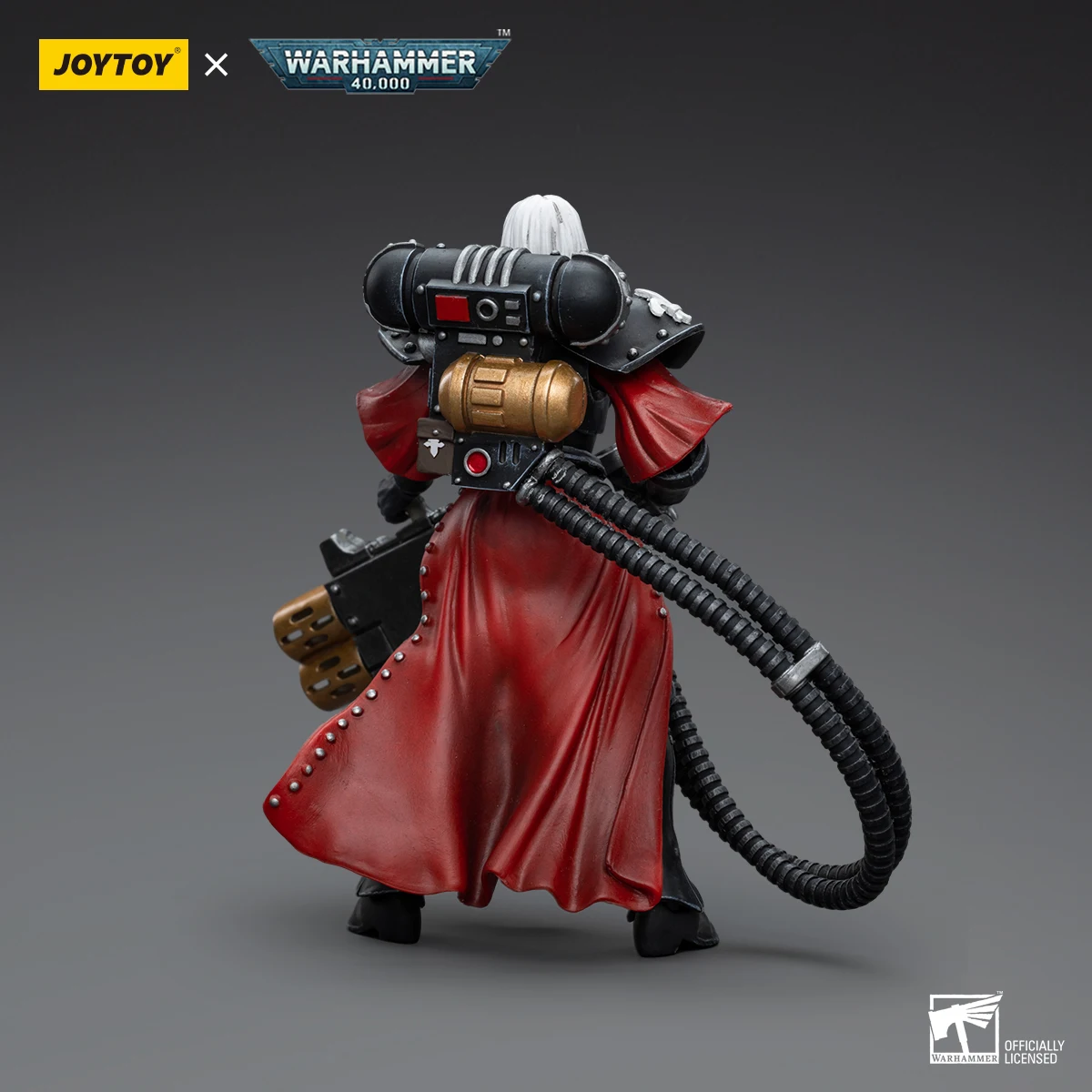 Joytoy warhammer 40k figura de ação adepta sororitas retribuidor com multi-melta escala 1:18 anime modelo brinquedo presente