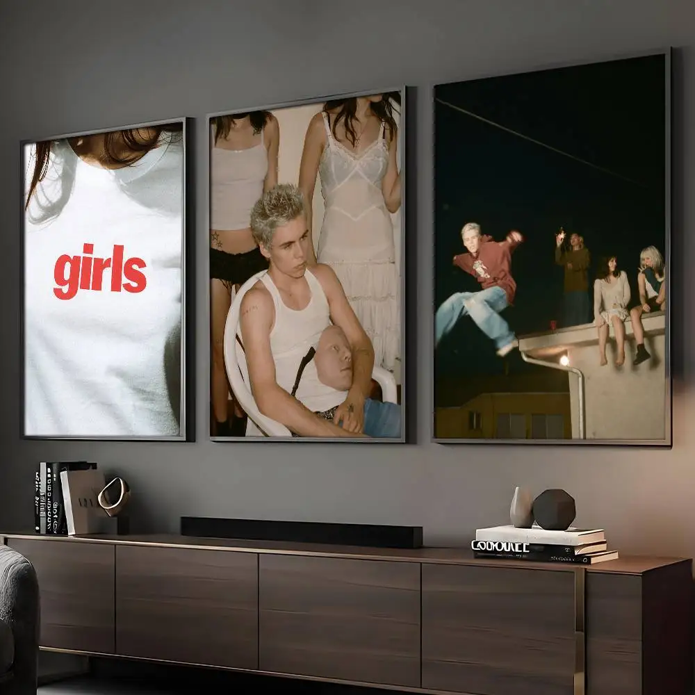 مغني الراب The Kid LAROI قبل أن أنسى ملصق HD الفن لزجة جدار مقاوم للماء غرفة المعيشة المنزلي زخارف للحانات #1