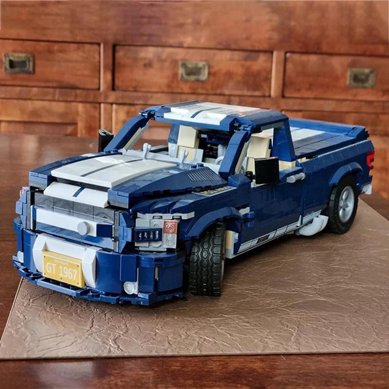 NEW MOD 10265 Pickup Truck Ford F-150 Raptor Super Snake Model Building Block Assembled DIY Bricks Toys Boys Birthday Gifts