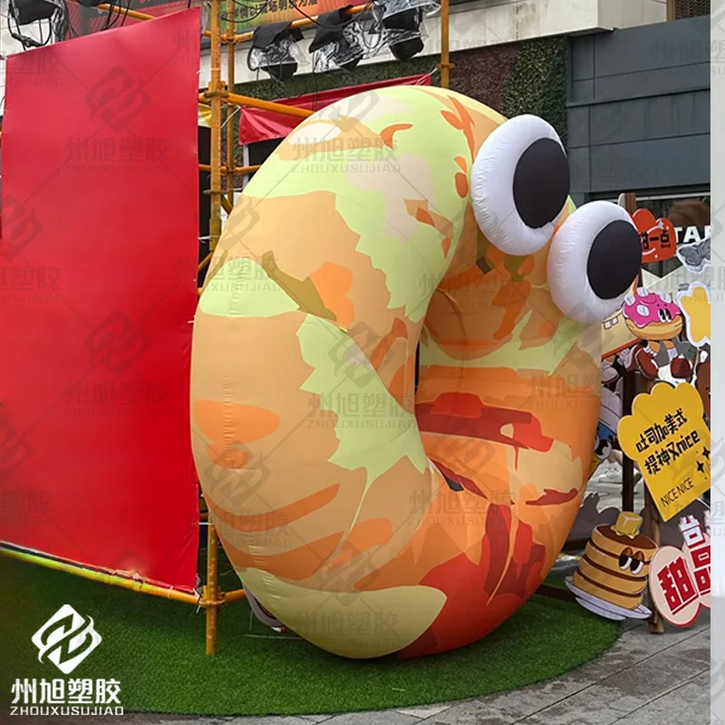 Inflatable donuts, air models, food bread mall outdoor decorative props