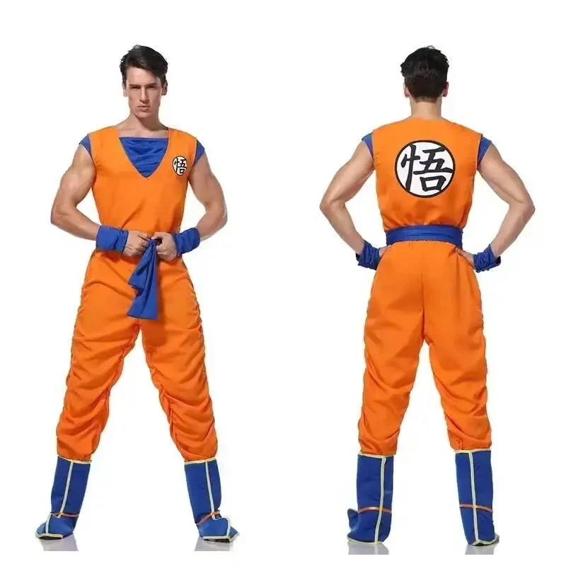 3'x,4'f\6/5;e,8\v,5/Anime Son Goku Master Roshi And Small Cosplay Costume Adult Man Set Superhero Carnival Role Play Df;5,b'7\k. view 3