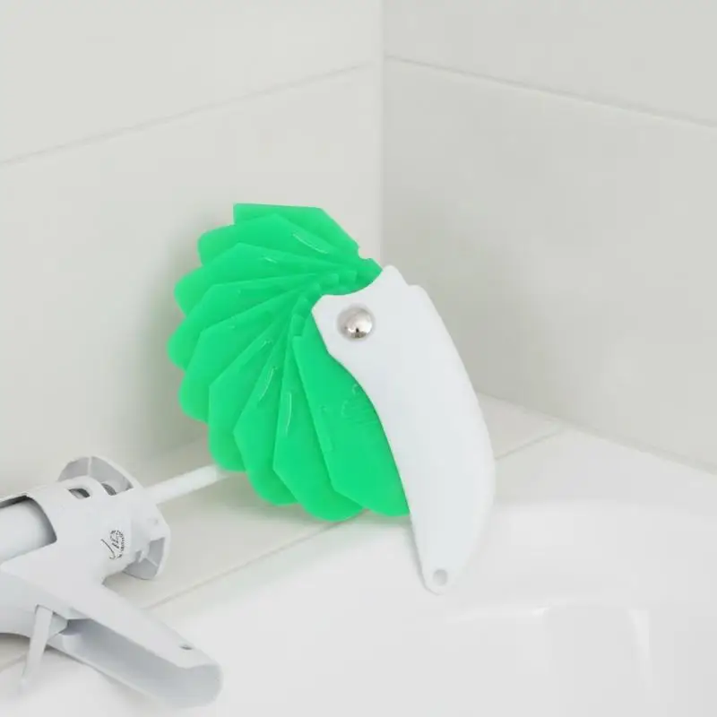 9 In 1 Durable Silicone Caulking Tool Multi-function Sealant Spreader Edge Removal Spatula for Home Renovation Use