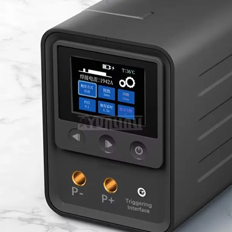 Soldador de ponto portátil 2.4 Polegada puxar soldador de ponto capacitivo digital máquina de solda de metal reparação automática ferramentas de reparo do carro 705