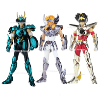 In-stock Great Toys Myth Cloth EX Final Pegasus Seiya Dragon Shiryu Cygnus Hyoga V3 Action Figure Bronze GreatToy GT