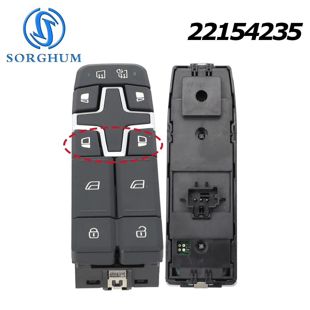 22154272 22154277 22154240 22154235 22154286 Für Volvo FH FM FMX 2012 FHE FME 2022 FMLE 2024 LKW-Fenstersteuerungsschalter LHD 12V – Detail 8