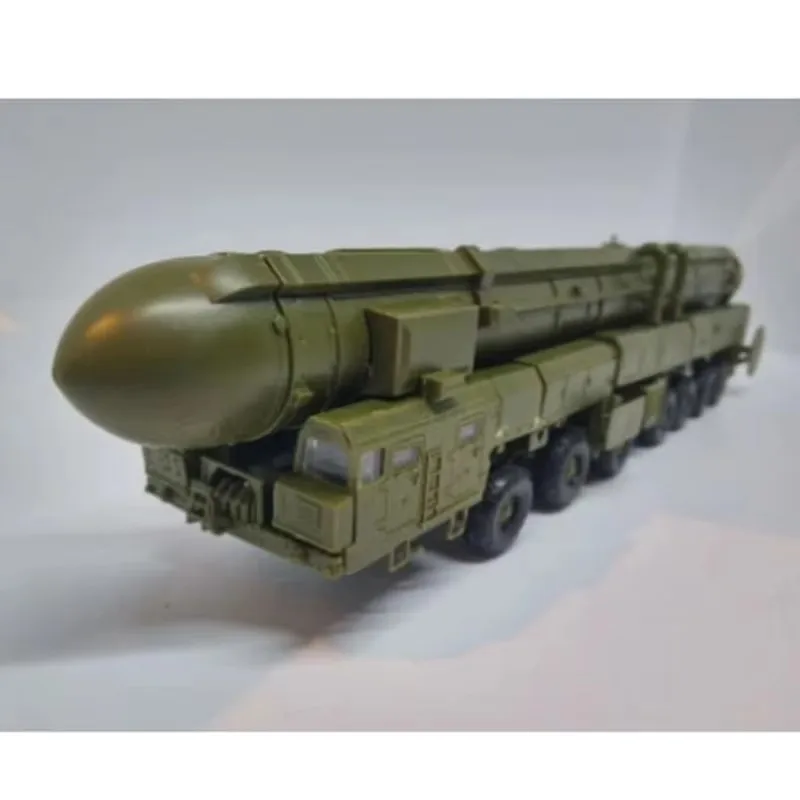 NEW Tools 1/72 Russia RT-2PM2 SS-27 Sickle B Topol M intercontinental ballistic missiles model kits MZKT-79221 Truck Car Toy