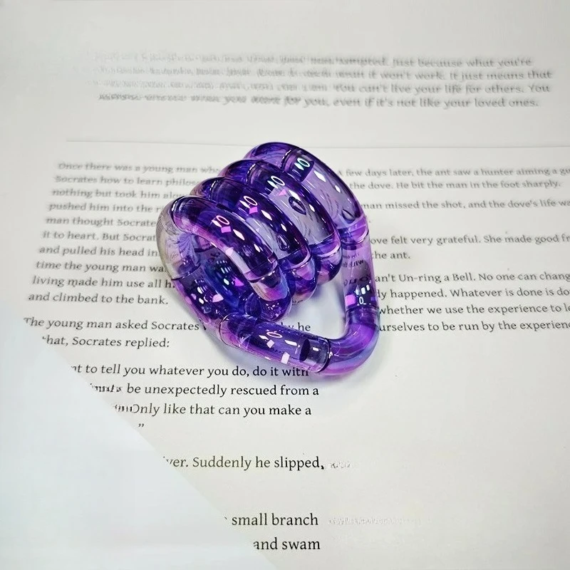 

Игрушка для снятия стресса: металлическая гальванизированная радужная молочно-белая игрушка-антистресс для концентрации внимания, снятия тревоги и борьбы с зависимостью, металлическая игрушка-фиджет для пальцев