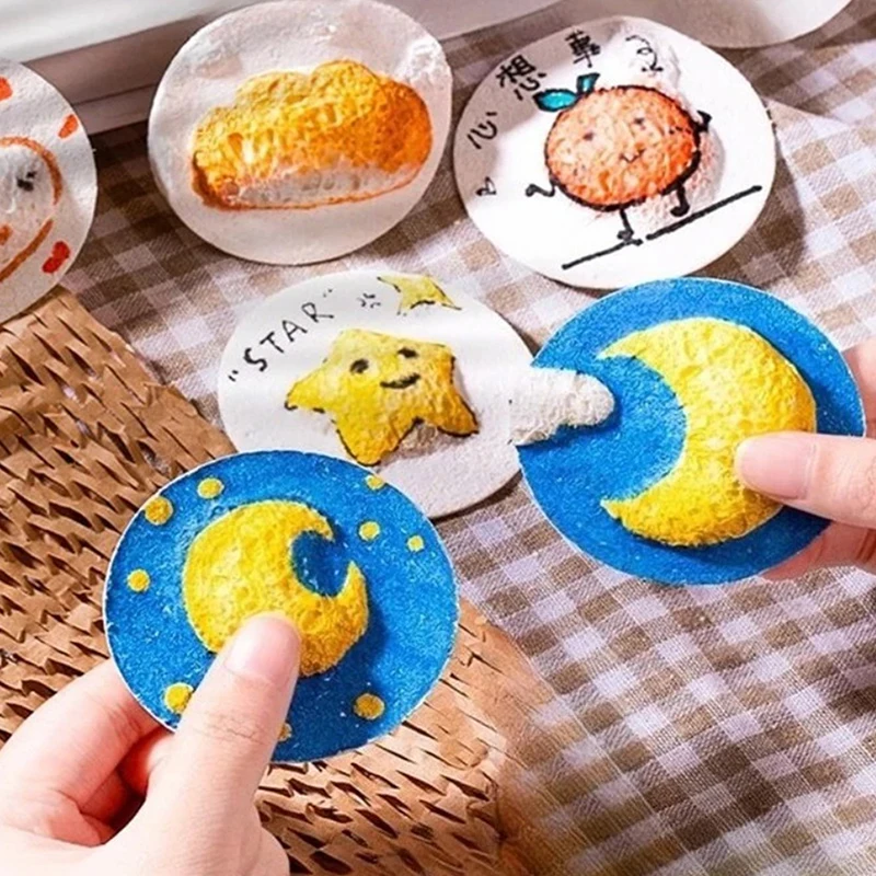Kid Toys And Craft - 1Pc 3D Magic Puffy Foam Texture