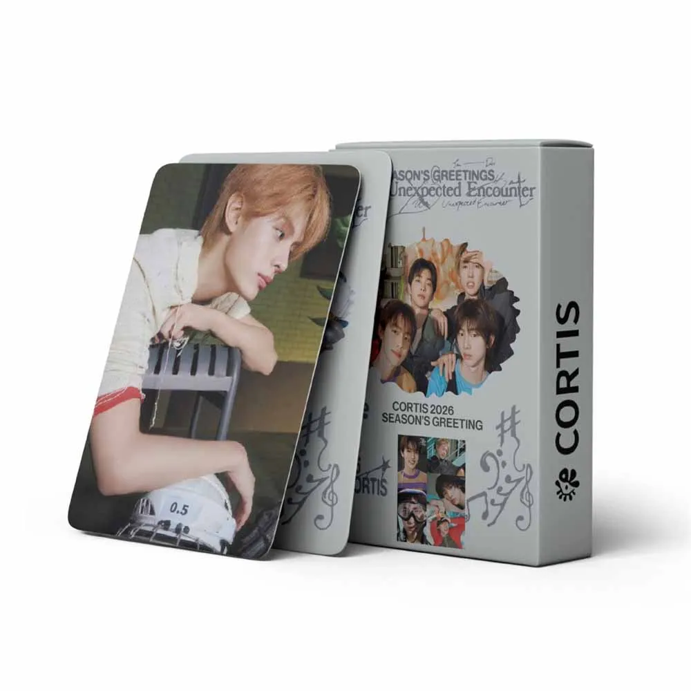 55개/박스 코르티스 예상치 못한 만남 로모 카드 케온호 주훈 성현 2026 시즌 그리팅 포토카드 팬 수집품