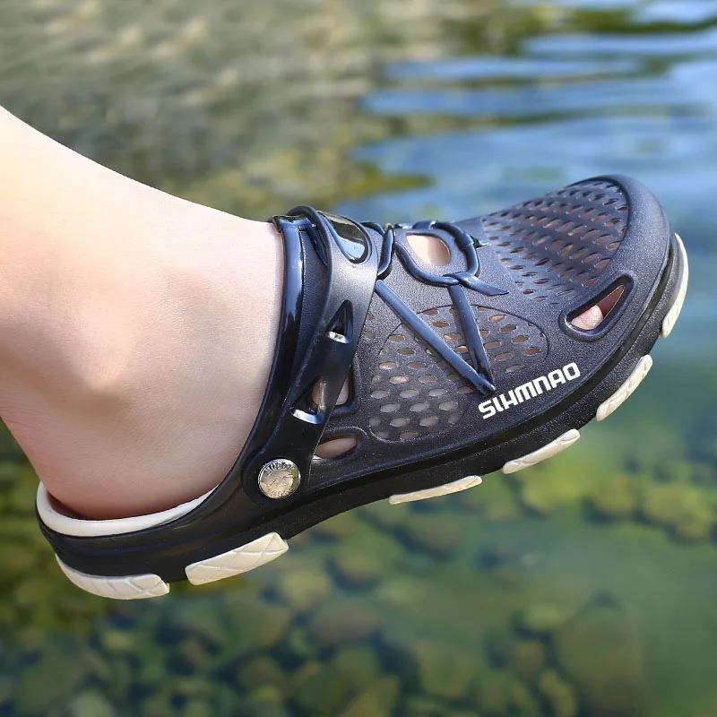 

Men's and women's comfortable EVA soft sole toe slippers, casual beach shoes, home garden shoes, outdoor hiking and fishing shoe